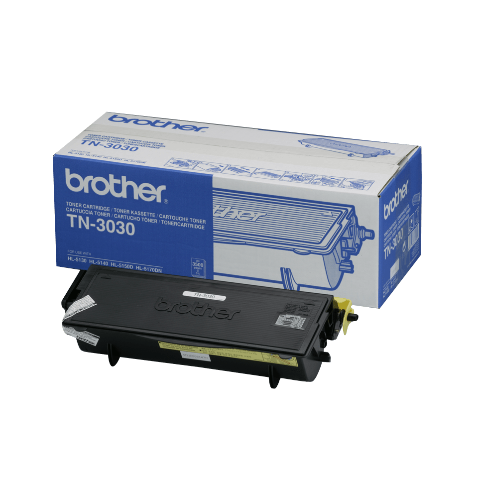 Оригинална тонер касета с голям капацитет Brother TN3030 – черен цвят